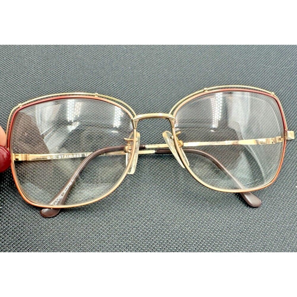B.G. Bulget Stainless Eyeglass Frames 10 53-17
